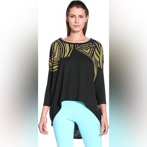 B2G1 Pre Owned Zumba Aztec long sleeve top in small